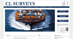 Desktop Screenshot of cl-surveys.com